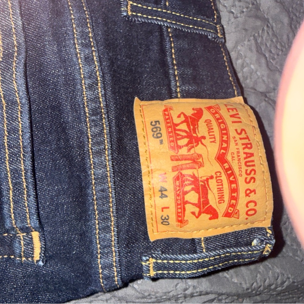 Levi's Dark Blue Relaxed Jeans